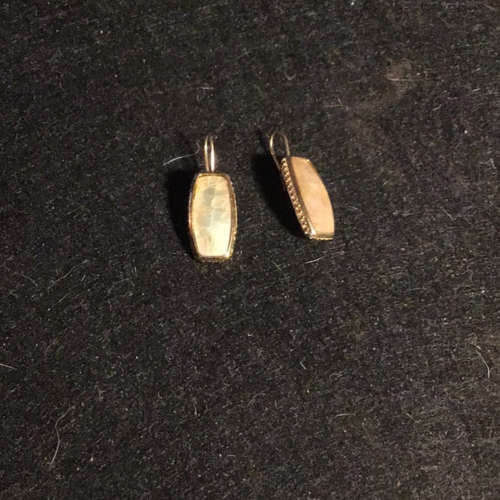 Liz Claiborne Mother of Pearl Earrings